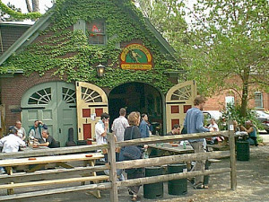 the front patio some years ago